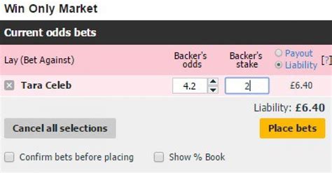 betfair minimum stake|How to Lay a Bet .